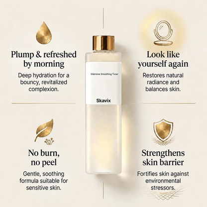 Forehead Firming & Wrinkle Care Toner, Smooth Fine Lines | Plumping & Longevity Anti‑Aging Facial Toner