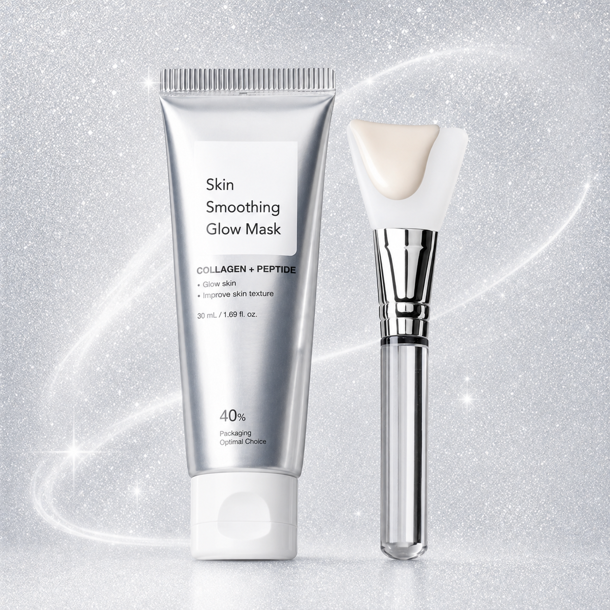 ✨ Wake up to glass skin! Try the Exosome Glaze Mask for ultimate radiance. 💖
