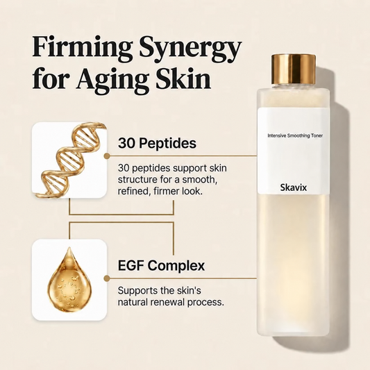 Forehead Firming & Wrinkle Care Toner, Smooth Fine Lines | Plumping & Longevity Anti‑Aging Facial Toner