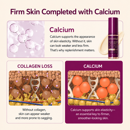 Lunomiqa Calcium Volume Multi Balm Stick – Firming & Hydrating Glow Stick for Eyes, Lips & Neck
