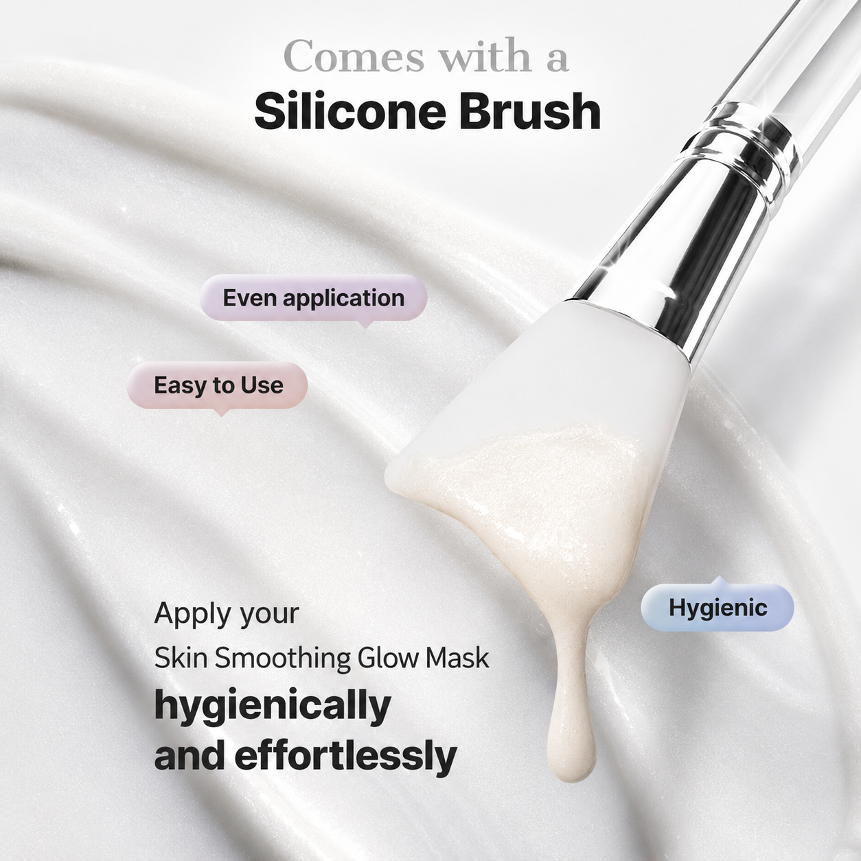 ✨ Wake up to glass skin! Try the Exosome Glaze Mask for ultimate radiance. 💖