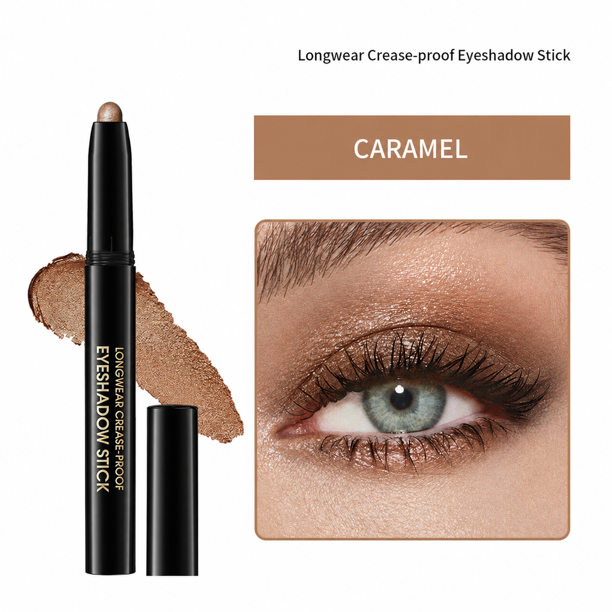 ✨ Swipe, Blend & Glow — Crease-Proof Eyeshadow Sticks for Effortless All-Day Shimmer