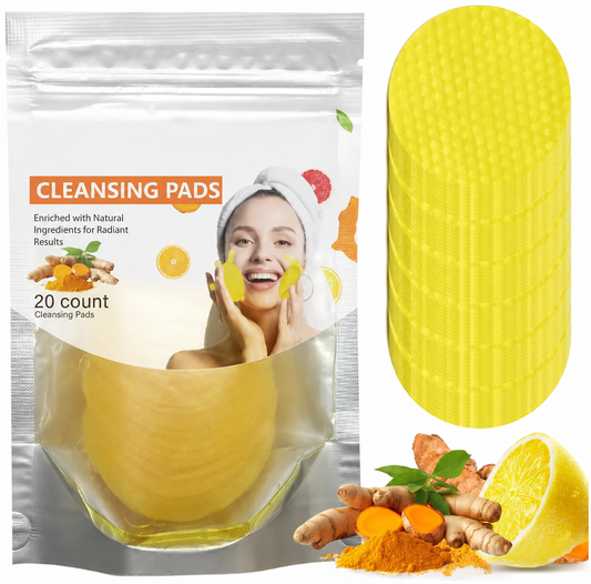 ✨Turmeric & Kojic Acid Brightening Cleansing Pads