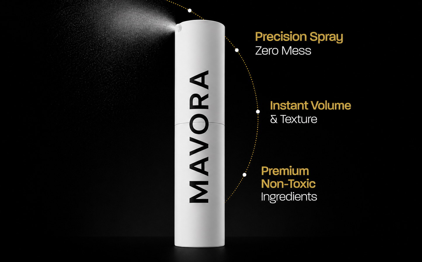 Instant Volume Hair Texturizing Spray – Lightweight Matte Finish & Strong Hold