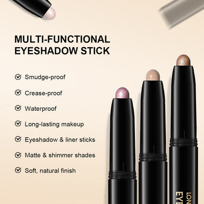 ✨ Swipe, Blend & Glow — Crease-Proof Eyeshadow Sticks for Effortless All-Day Shimmer
