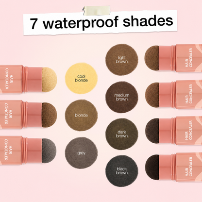 7 Waterproof Shades for Seamless Hair Coverage 💦