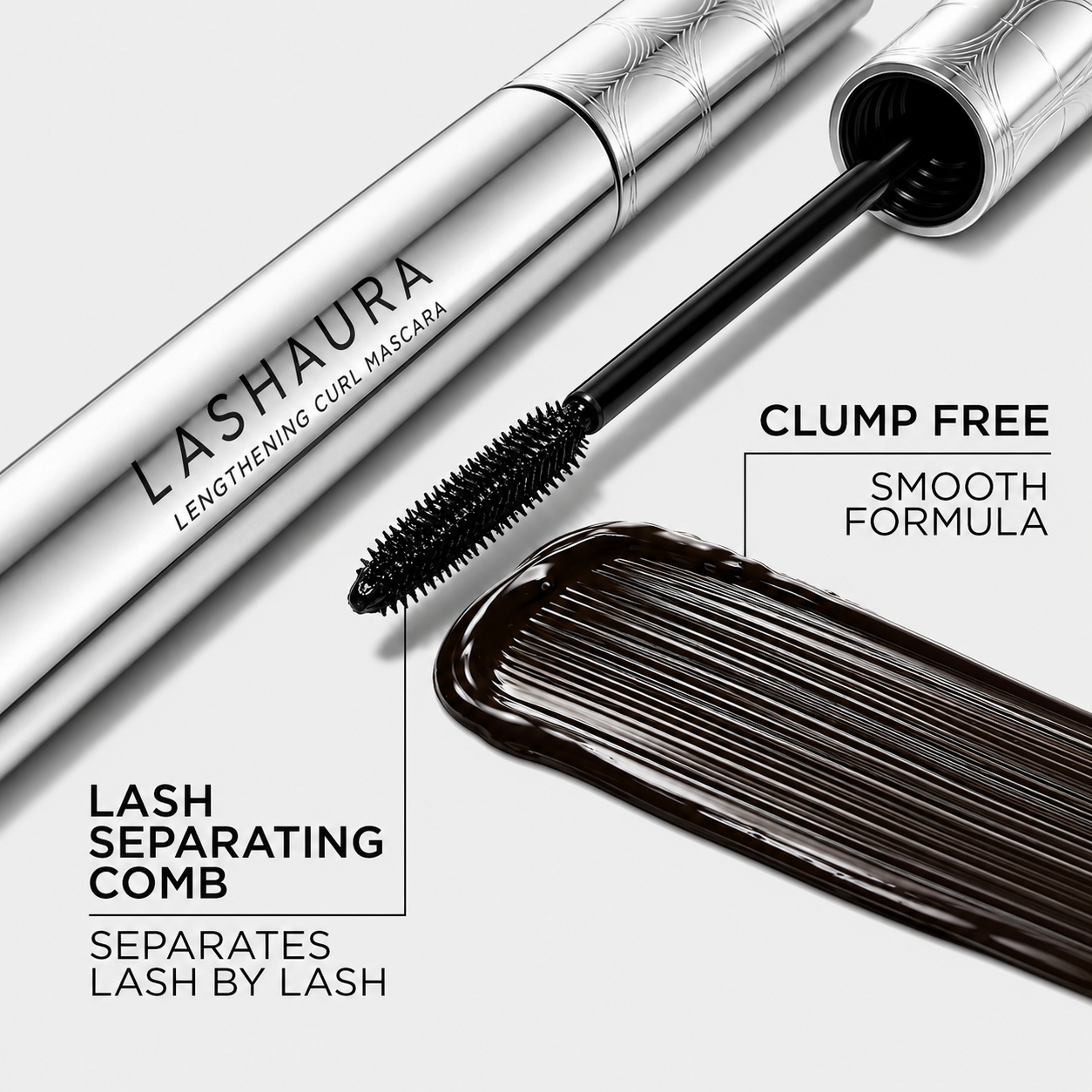 💗 The Fluffy Lash Lift Mascara Lengthening, Curling & Volumizing — Smudge-Resistant, Clump-Free & Cruelty-Free